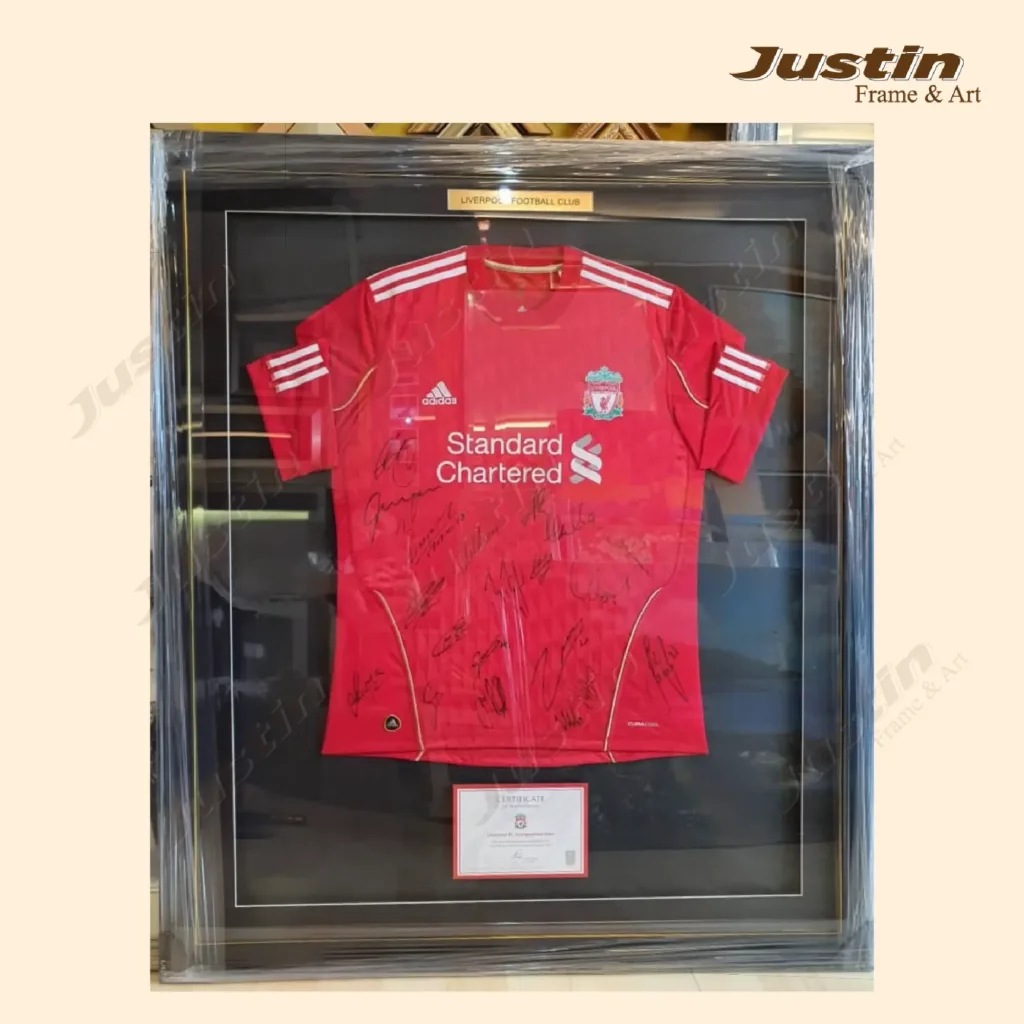 Liver Pool Custom Jersey Frame KL