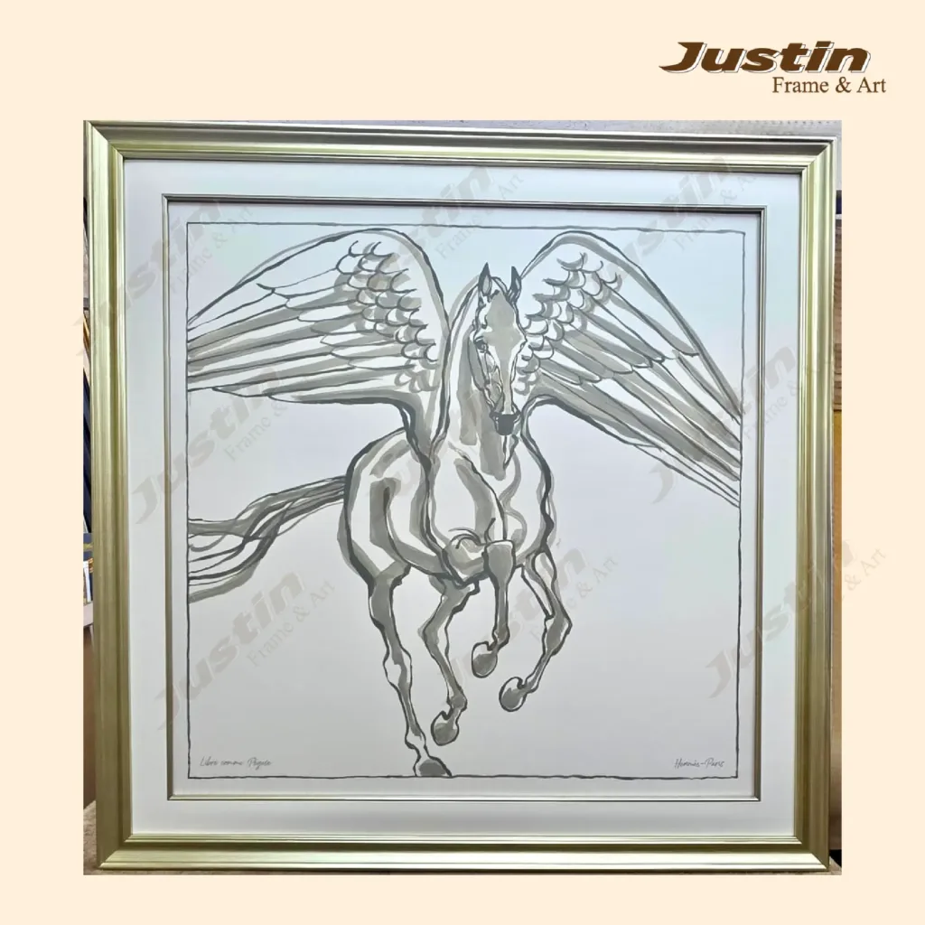 Hermes Scarf Framing KL