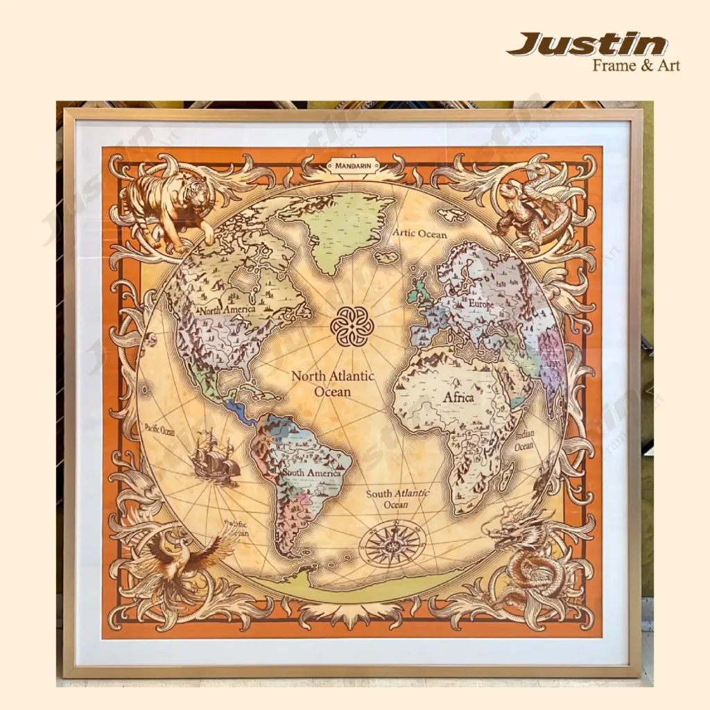 Hermes Scarf Framing KL