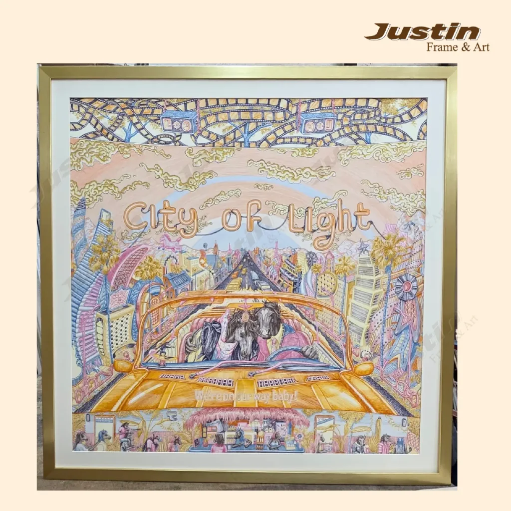 Hermes Scarf Framing