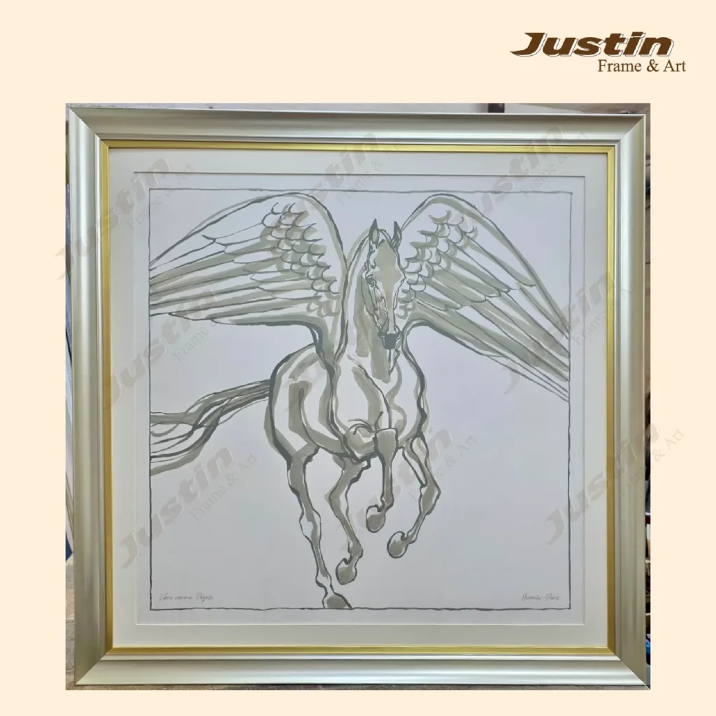 Hermes Scarf Framing