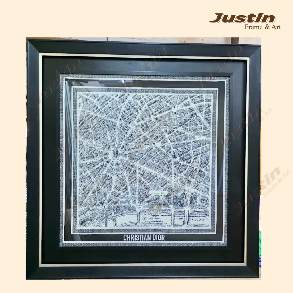 Dior Scarf Framing KL